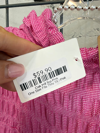 Oak Hill Top Pink Shirts & Tops YOLLY