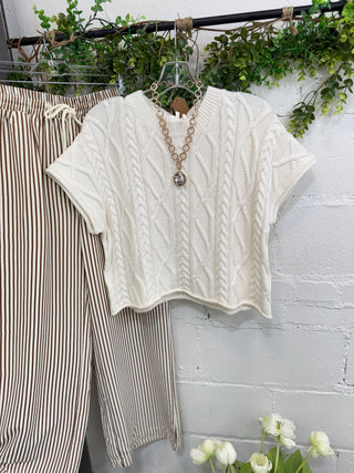 Ozark Sweater Off White by Entro