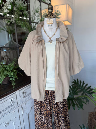 Elements Jacket Tan by Umgee Jacket Umgee