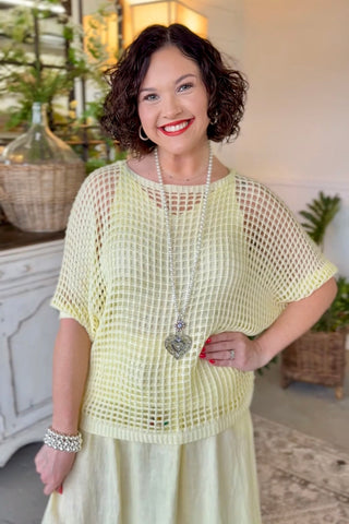 Easy Days Yellow sweater Camilla