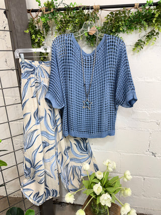 Easy Days Blue sweater Camilla