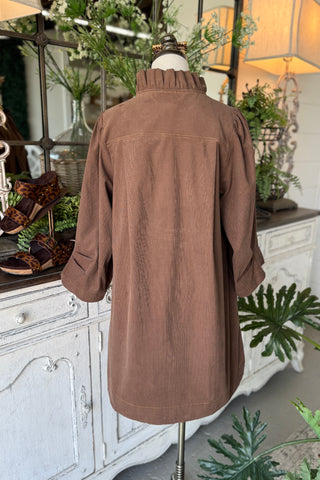 Gates Dress Brown by Umgee