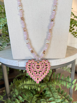 Sweetness Necklace Pink by Pink Panache Necklaces Pink Panache