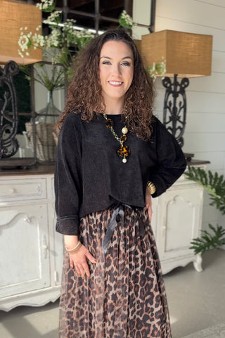 Soft Landing Black Shirts & Tops Oz