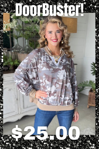 Scout Pullover Camo Shirts & Tops Haptics