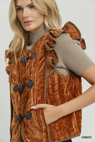 Hamilton Vest Amber by Umgee