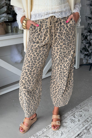 Fervor Pants Leopard RESTOCK Soon Pants Blu Pepper