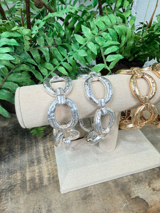Summit Bracelet Silver by Pink Panache