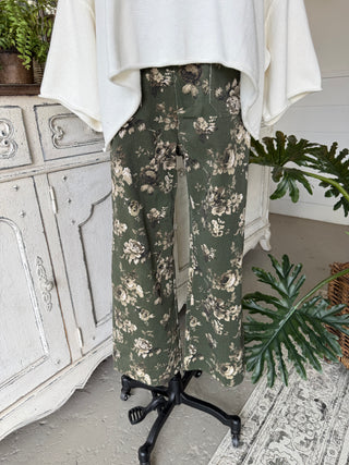 Jaylon Pants Olive by Umgee Pants Umgee