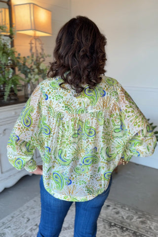 Ellen Top Lime by Eesome Shirts & Tops eesome