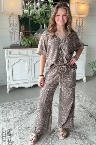 Wild Side Top Mocha Shirts & Tops J Her