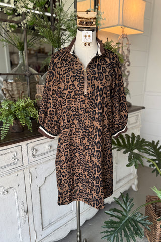 Santana Dress Taupe by Umgee