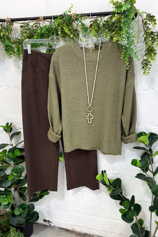 Walters Sweater Matcha Sweater Staccato
