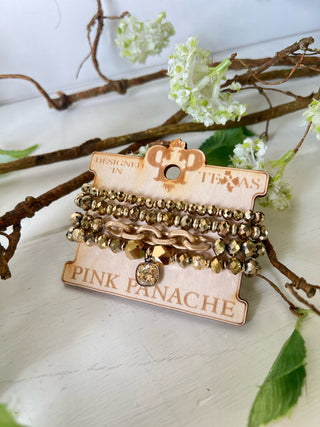 Gold Nugget Mine Bracelets RESTOCK Soon Bracelets Pink Panache