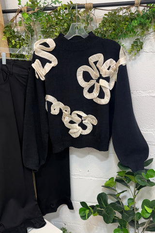 Myrtle Sweater Black Sweater Original USA
