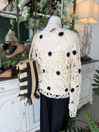 Addie Sweater Natural Sweater Pol Clothing