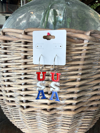 Spangled USA Bracelet Set Bracelets Accessories To Go