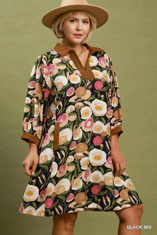 Jacobson Dress Black Mix