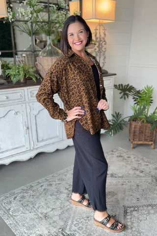 Gianna Top Leopard