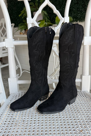 Jett 2 Boots Black Suede