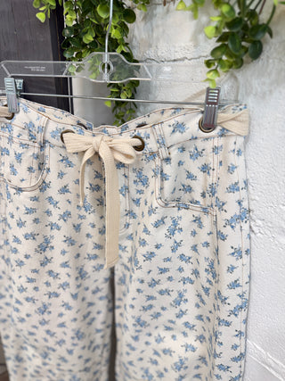 Gertie Pants Lt Blue Pants Peach Love