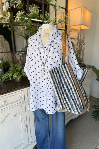 Lucille Top White Shirts & Tops YOLLY