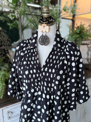 Pendley Top Black by Umgee Shirts & Tops Umgee