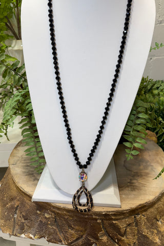 Katya Necklace Black