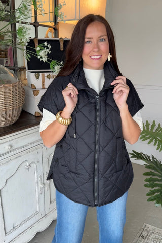 Cool Change Vest Black Puff Vest Original USA