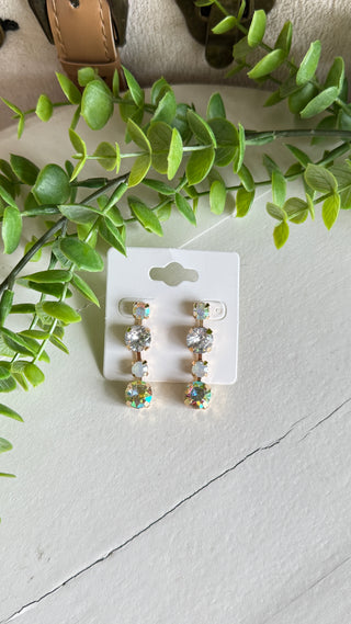 Glee Earrings Light AB