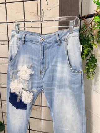 Fancy Pants Lt Denim Jeans Blublu