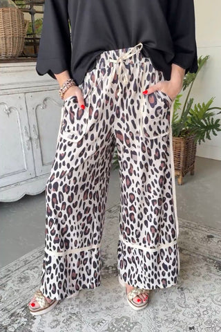 Game Changer Pants Leopard Pants Disco