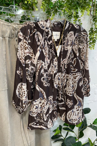 Coosa Top Brown by Umgee