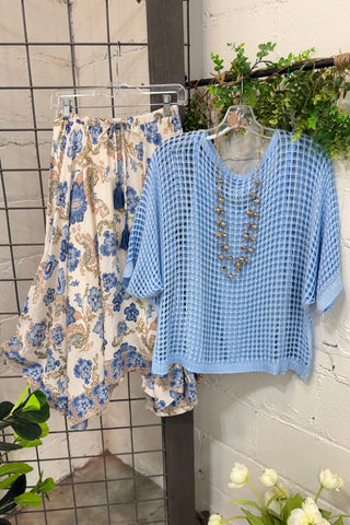 Splendor Skirt Blue Bell by Eesome Skirt eesome