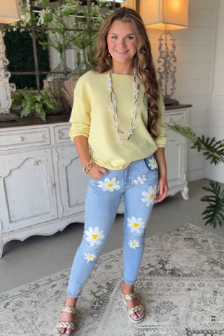 Lakeshore Jeans Lt Denim Pants Blublu