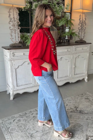 Devon Top Red by Jodifl