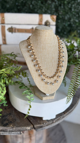 Luna Necklace Gold/Silver Necklaces Whats Hot Jewelry