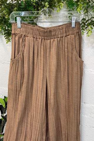 Cobie Pants Taupe by Umgee