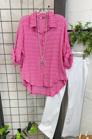 Oak Hill Top Pink Shirts & Tops YOLLY