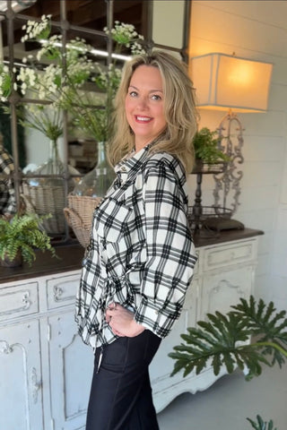 Elliott Top Black by Umgee Shirts & Tops Umgee