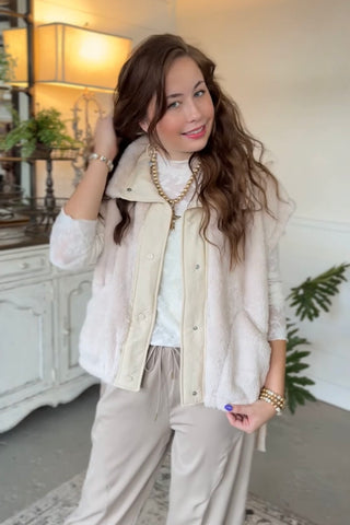 Bear Creek Vest Cream
