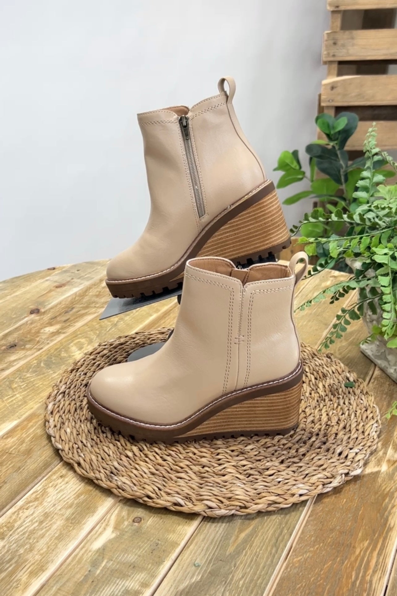 Arten Wedge Ankle Boot