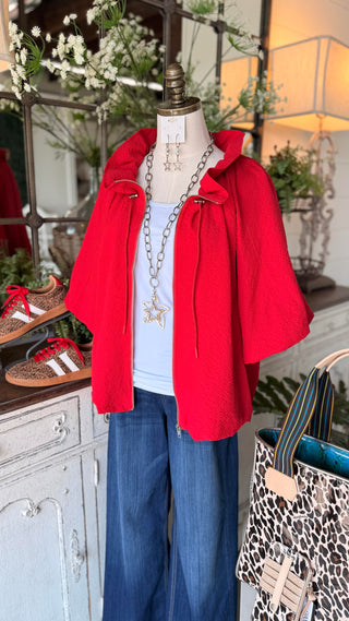 Elements Jacket Red by Umgee