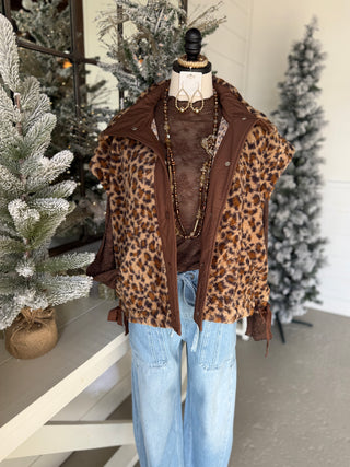 Curiosity Vest Leopard Vest eesome