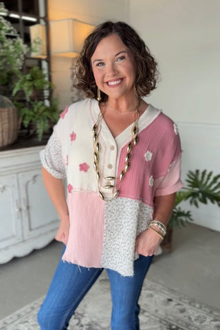 Jules Top Mauve