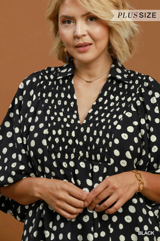 Pendley Top Black by Umgee Shirts & Tops Umgee