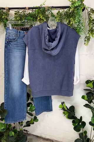 Take It Easy Hoodie Navy
