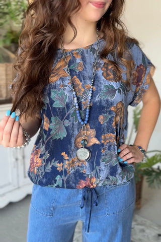Rosamund Top Denim by Umgee