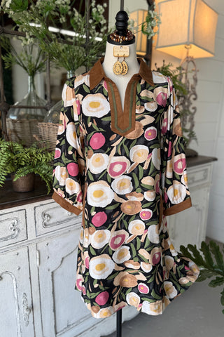 Jacobson Dress Black Mix