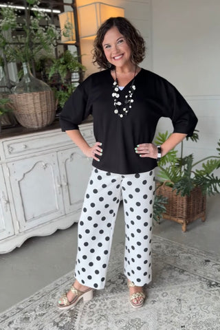 Etta Top Black by Jodifl